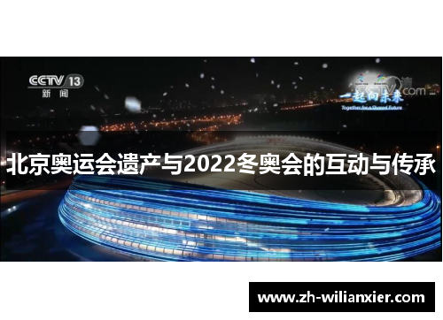 北京奥运会遗产与2022冬奥会的互动与传承